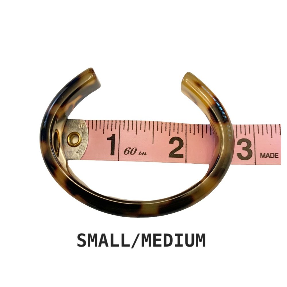 J Crew Acetate Open Cuff In Tortoise Shell - image 5